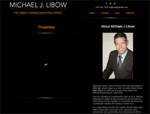 Tablet Screenshot of michaellibow.com